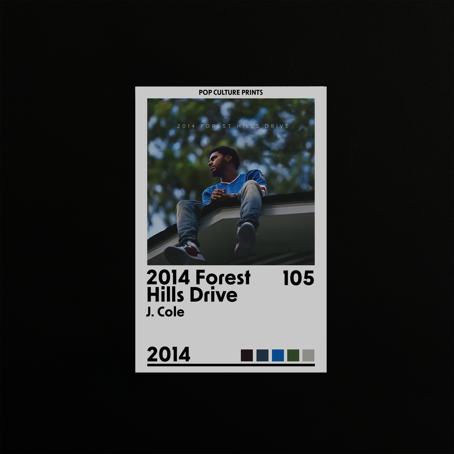 Individual Album Cards (Series II) - Pop Culture Prints