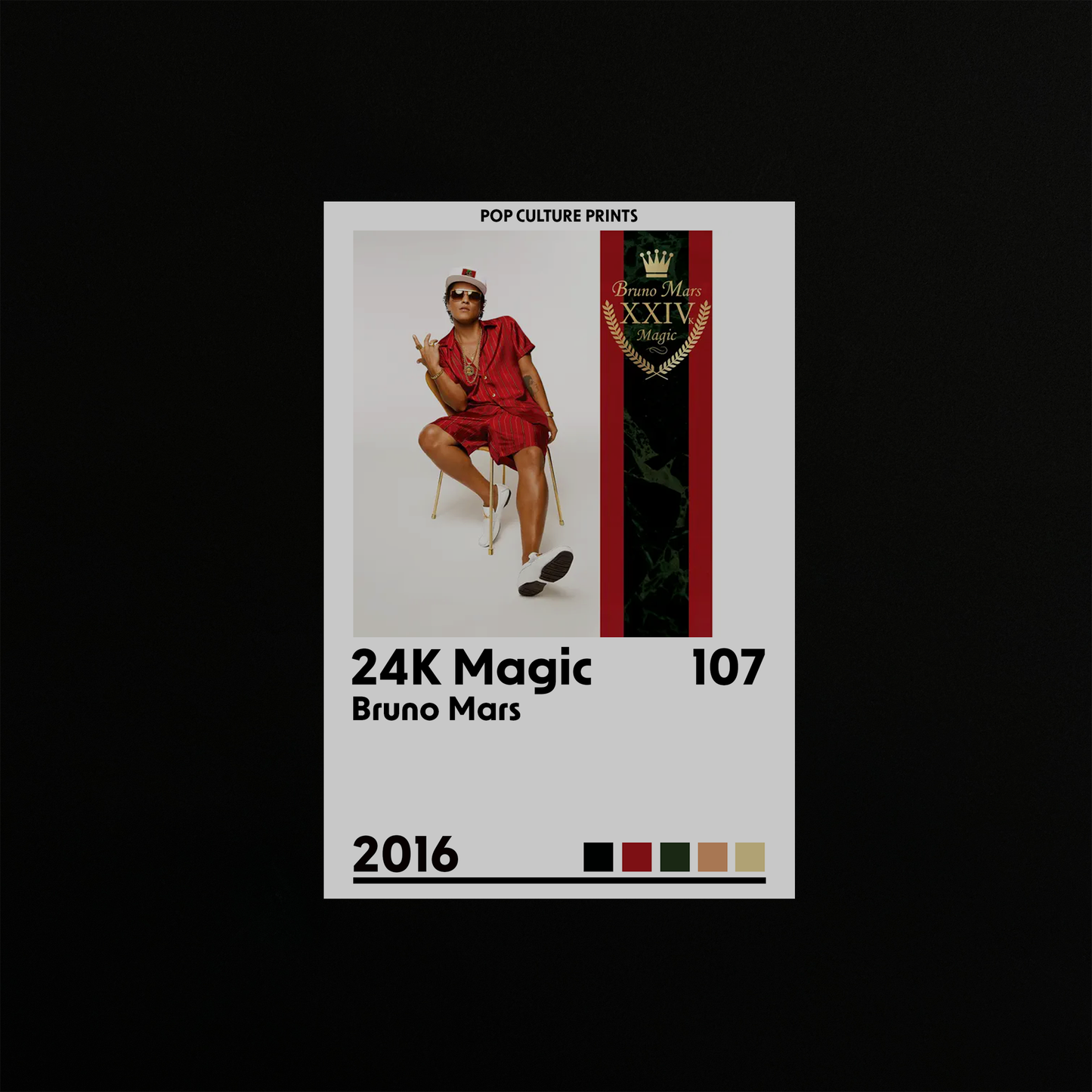 Individual Album Cards (Series II) - Pop Culture Prints