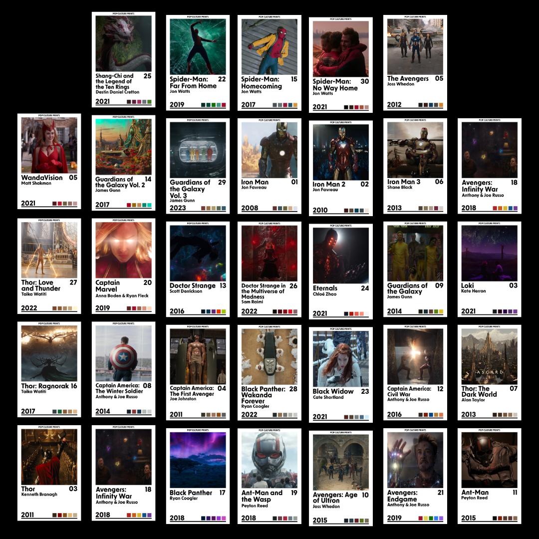 Marvel Pack - Pop Culture Prints