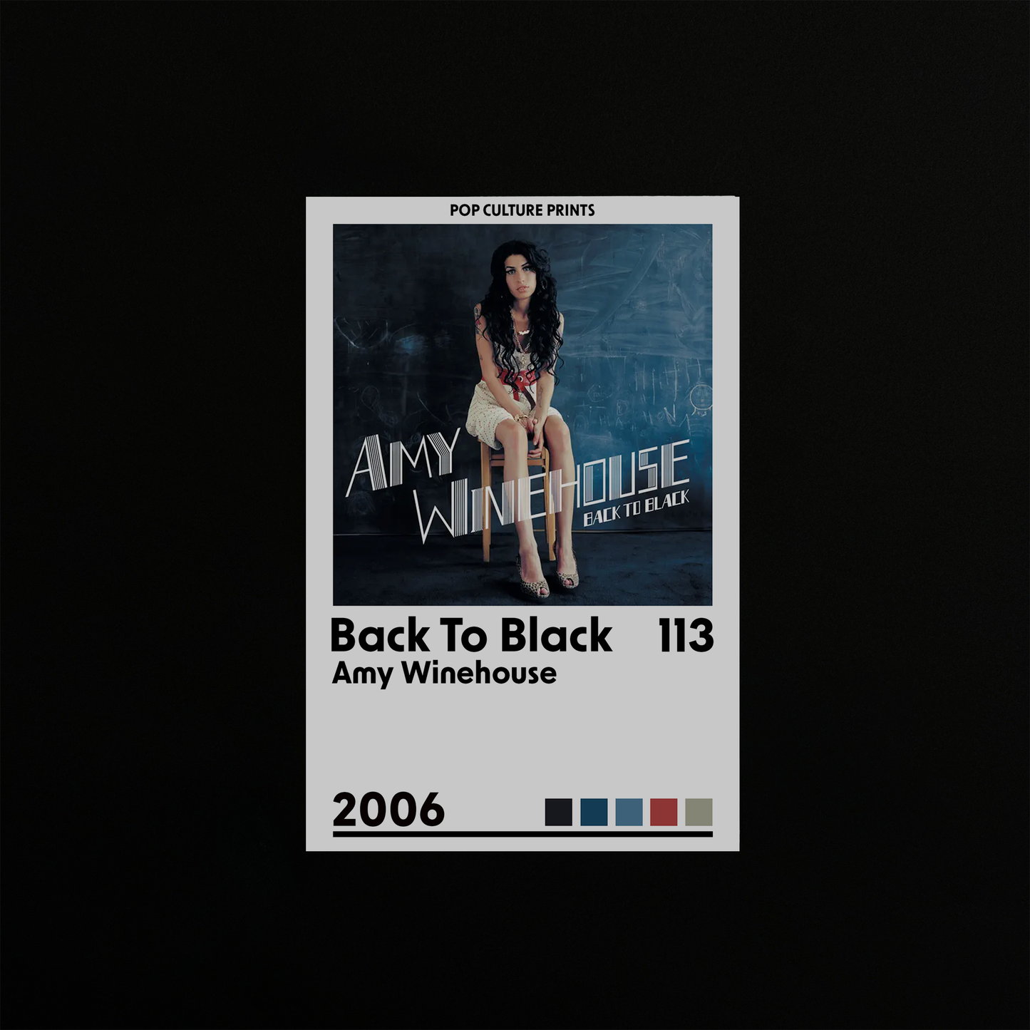 Individual Album Cards (Series II) - Pop Culture Prints