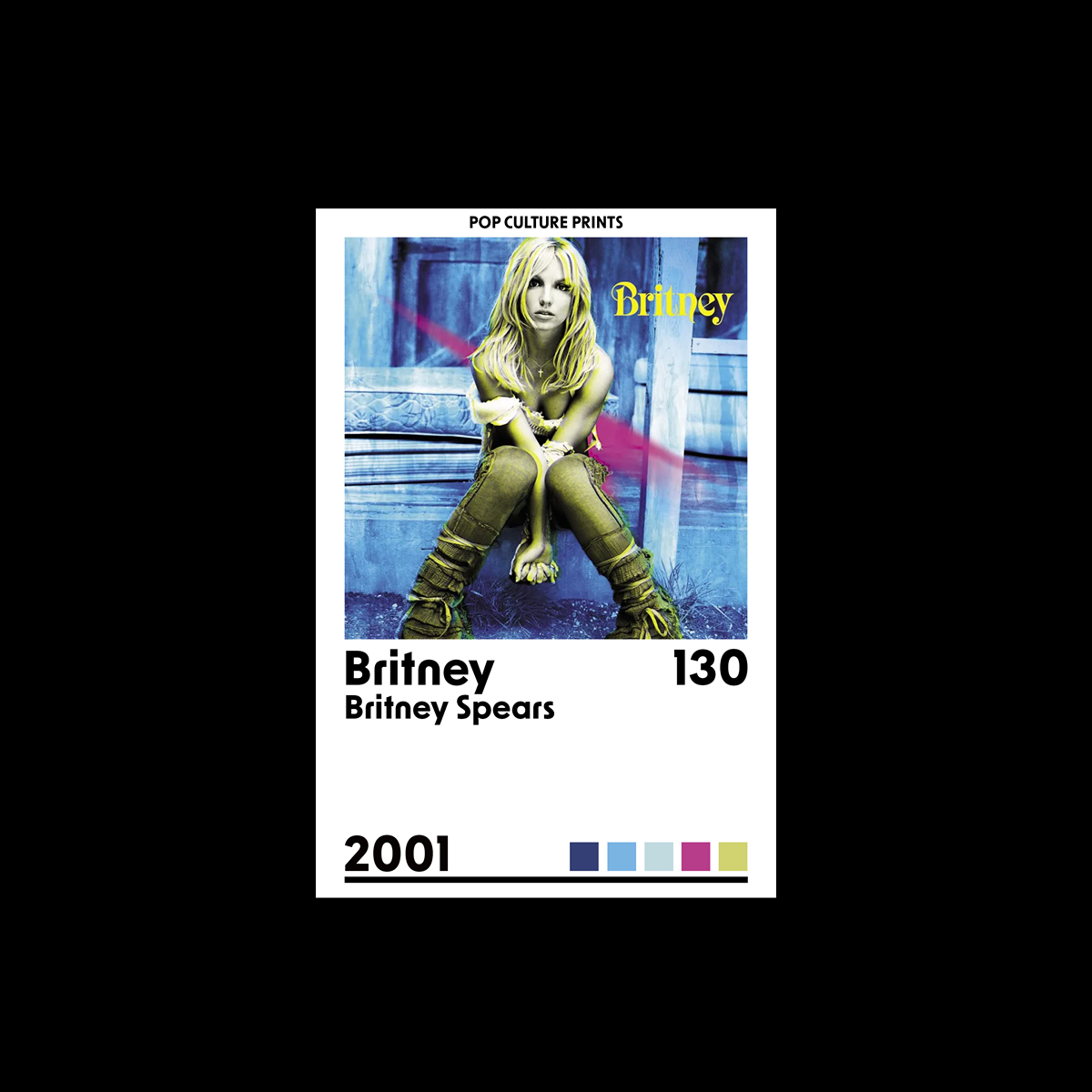 Individual Album Polaroids (Series II) - Pop Culture Prints