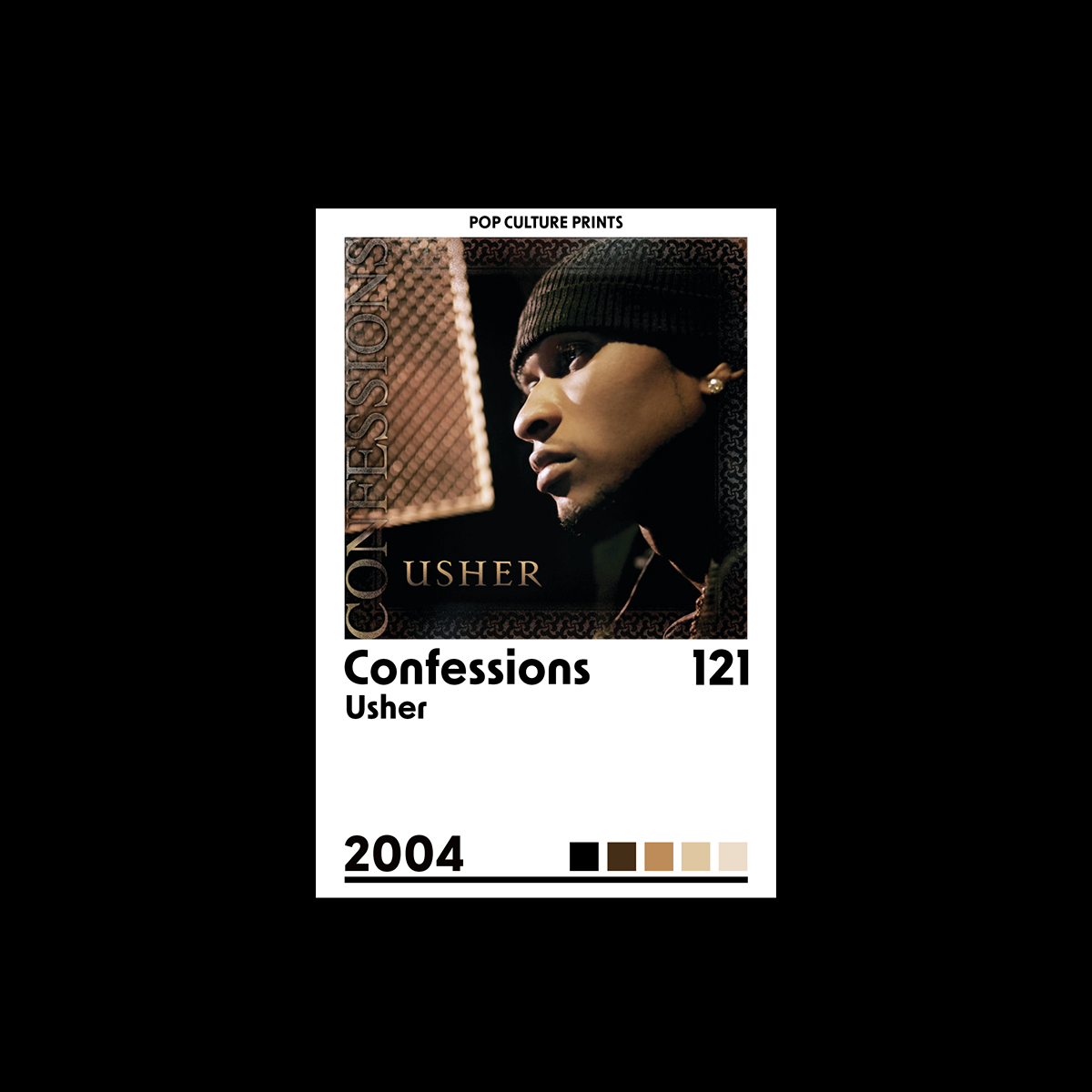 Individual Album Polaroids (Series II) - Pop Culture Prints