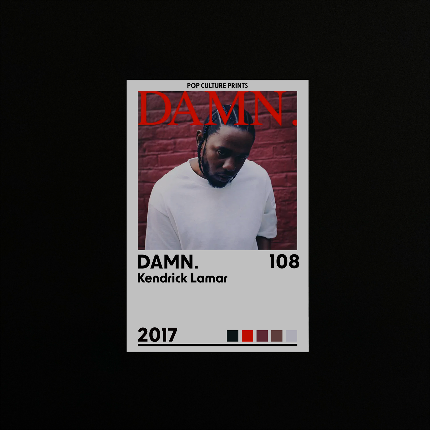 Individual Album Cards (Series II) - Pop Culture Prints