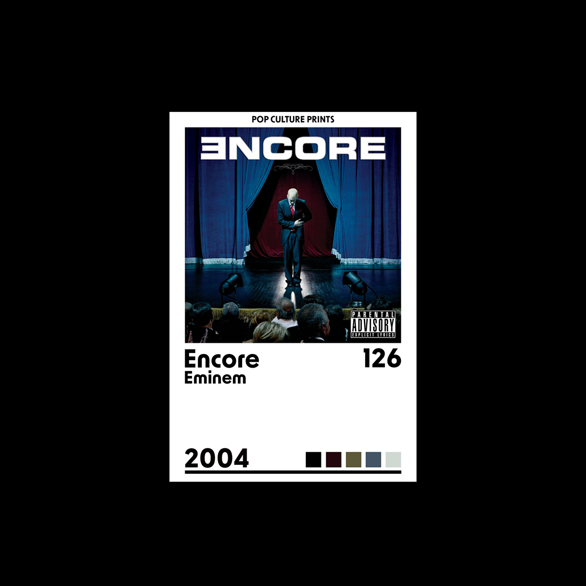 Individual Album Polaroids (Series II) - Pop Culture Prints