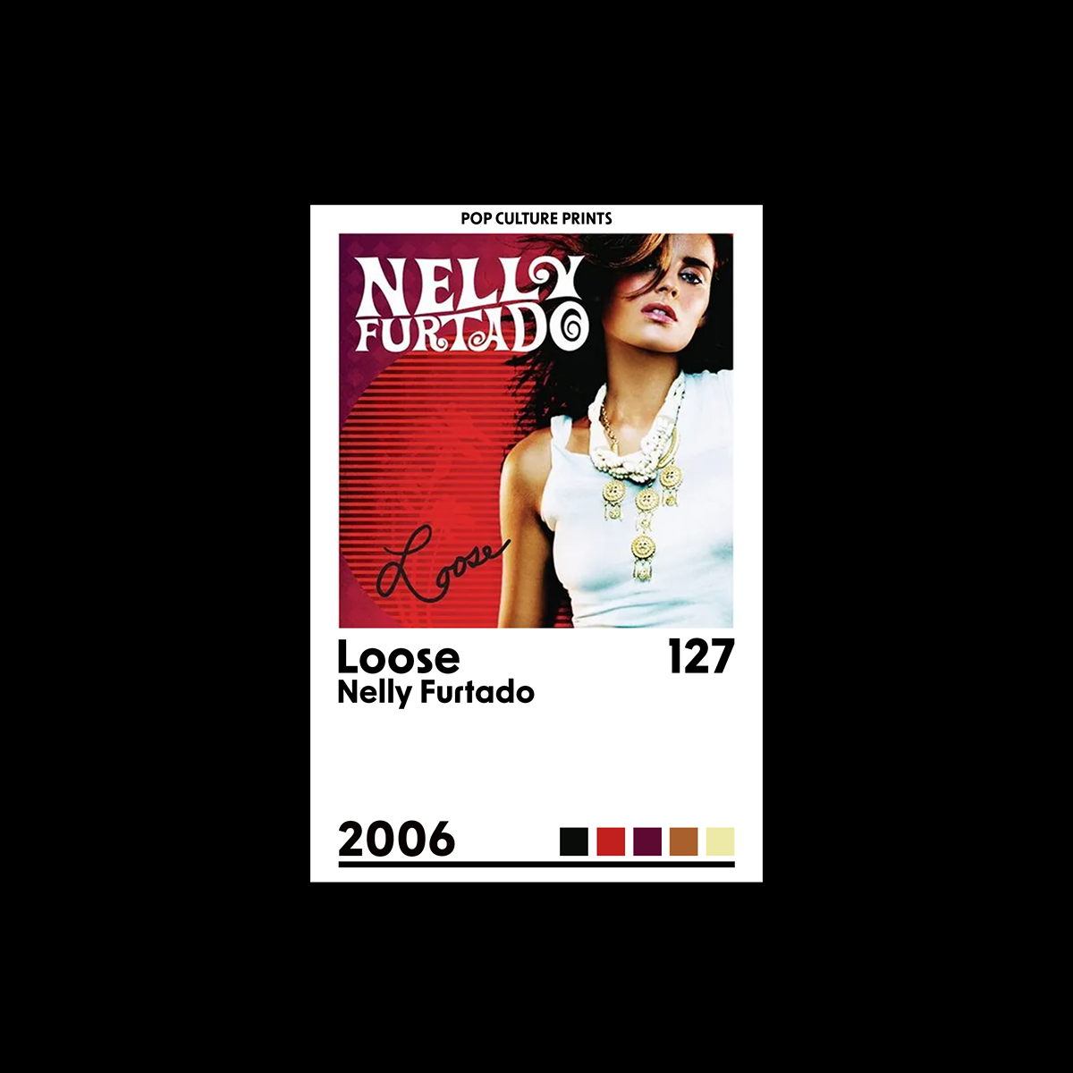 Individual Album Polaroids (Series II) - Pop Culture Prints