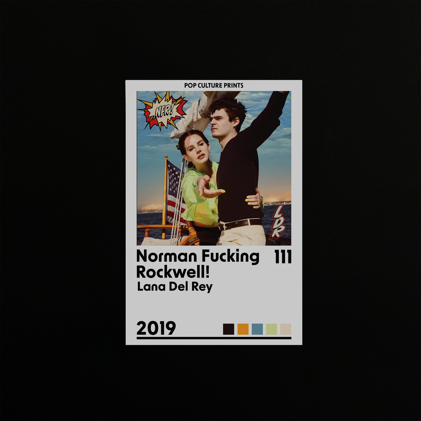 Individual Album Cards (Series II) - Pop Culture Prints