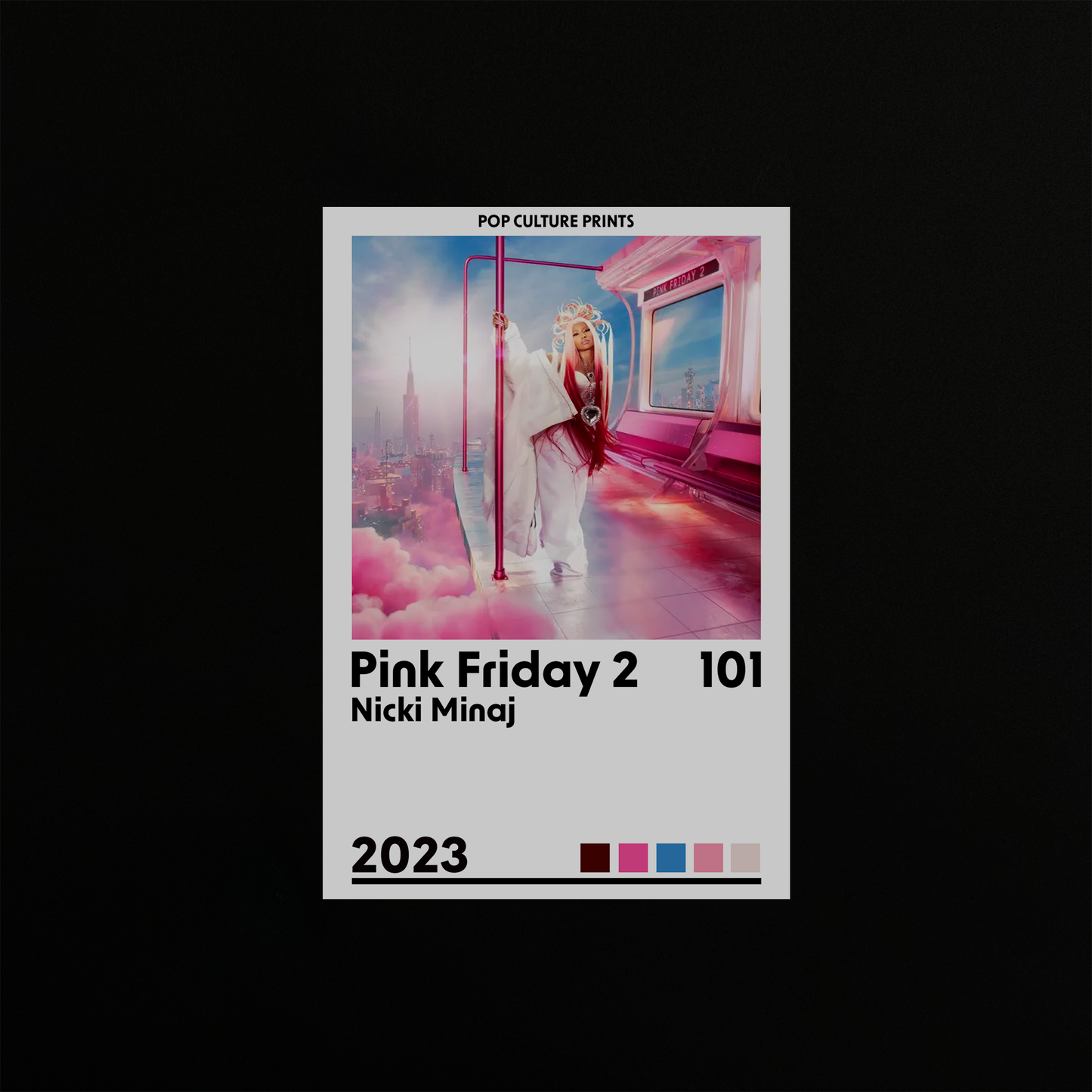 Individual Album Cards (Series II) - Pop Culture Prints