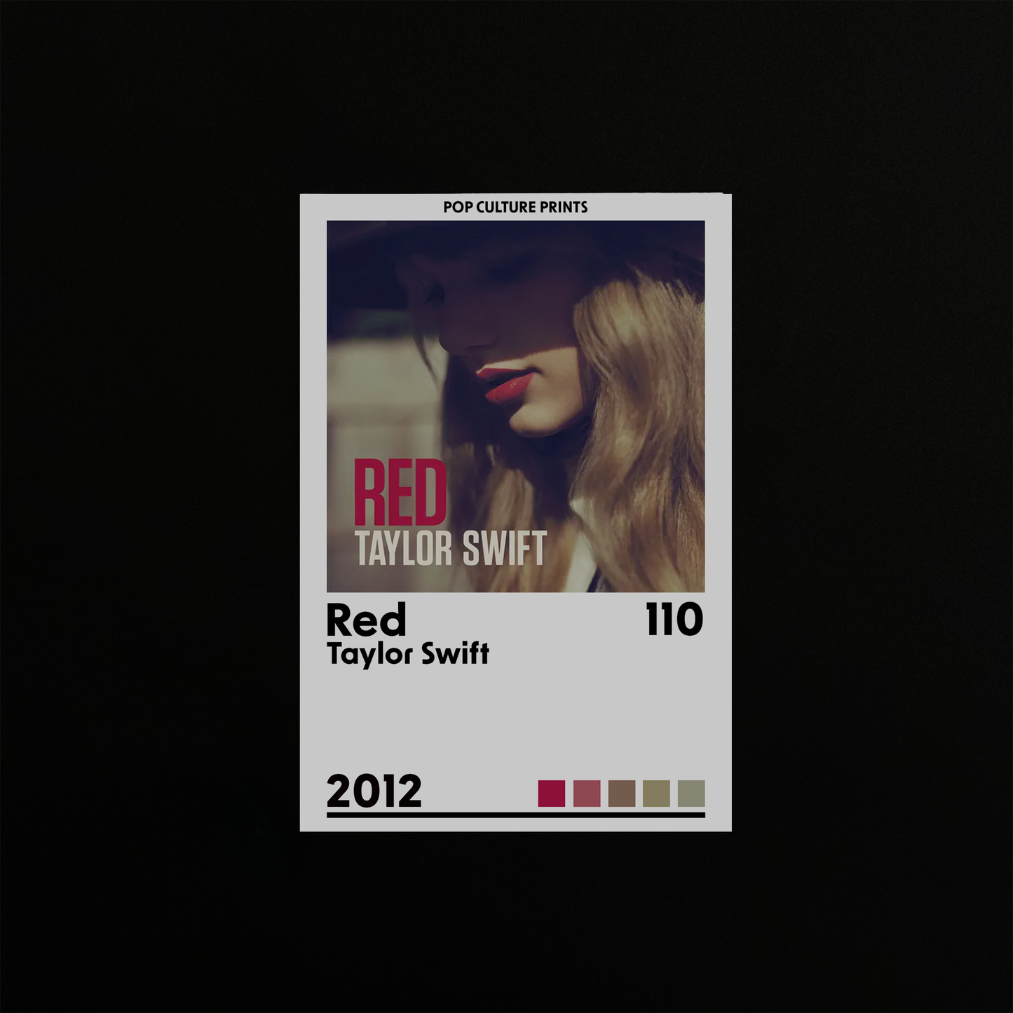 Individual Album Cards (Series II) - Pop Culture Prints