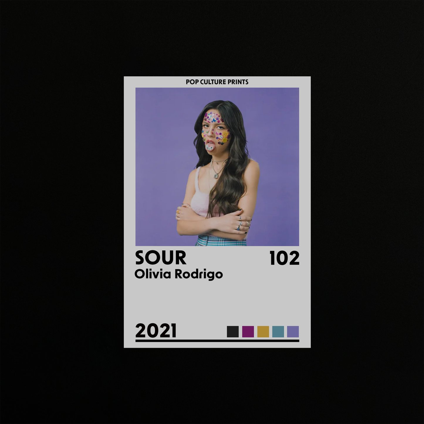 Individual Album Cards (Series II) - Pop Culture Prints