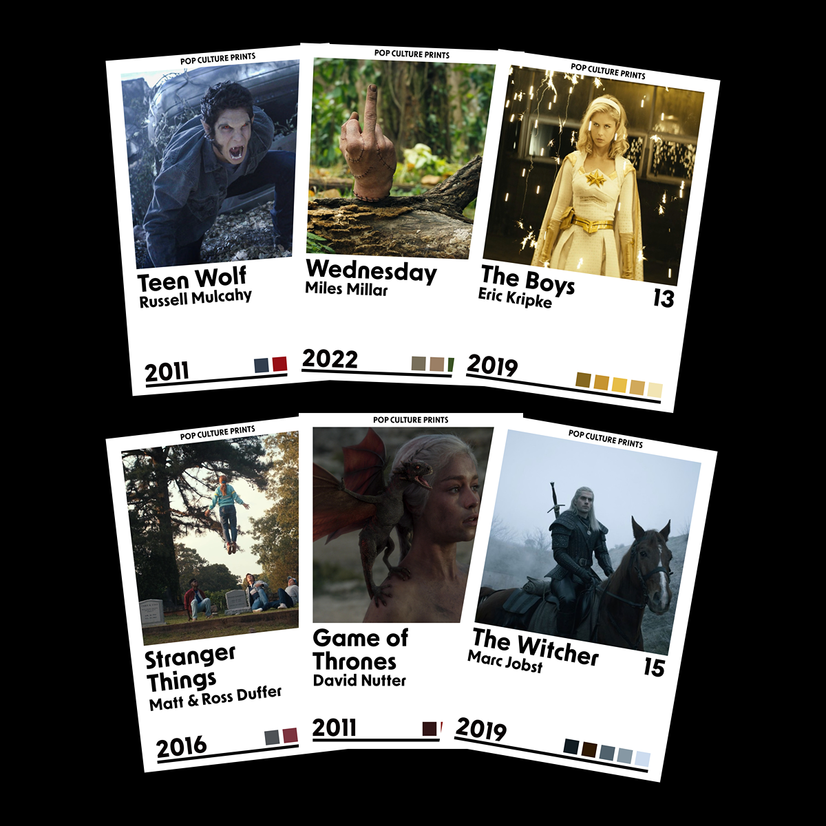 Supernatural Pack - Pop Culture Prints