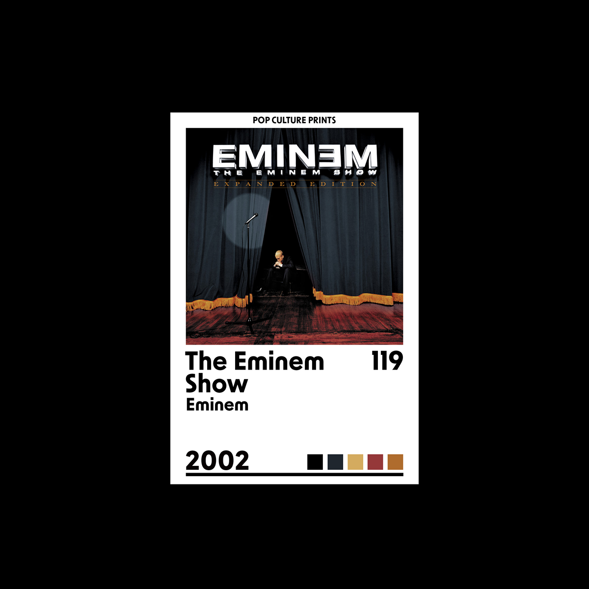 Individual Album Polaroids (Series II) - Pop Culture Prints